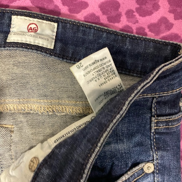 AG distressed stilt roll up size 28 - Picture 4 of 8